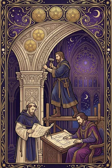 Three of Pentacles