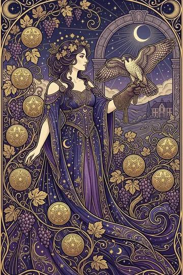 Nine of Pentacles